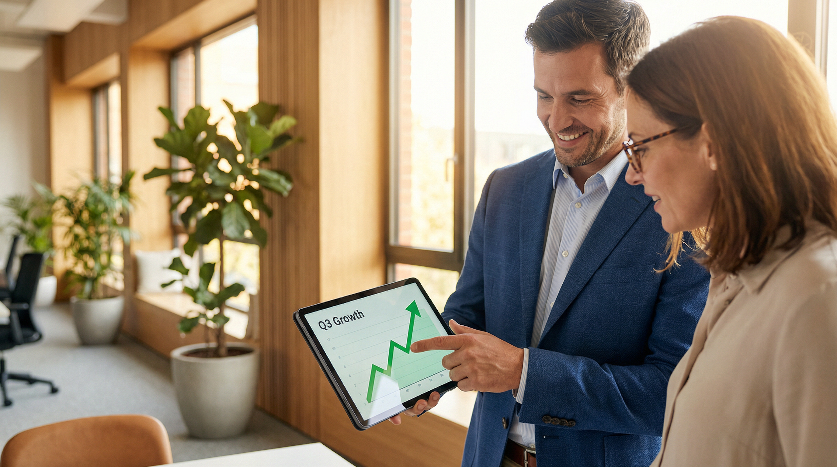 Strategische Energieberatung am Whiteboard